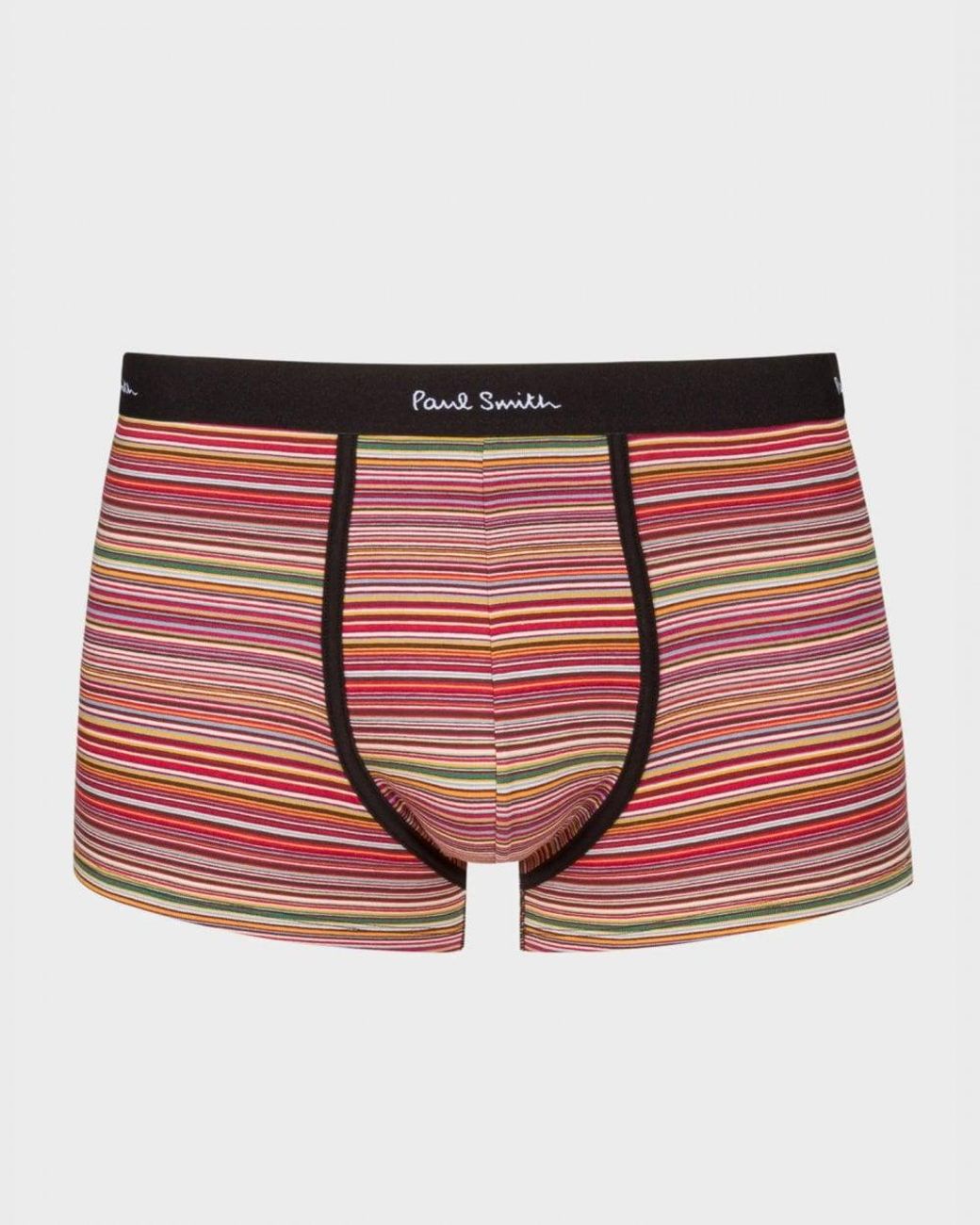 Paul Smith Red 5-Pack Organic Cotton Signature Stripe Mixed Boxer Briefs for men