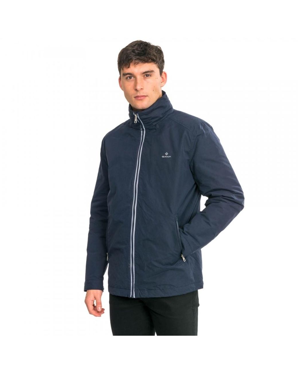 GANT D2. The Coastal Mid Length Jacket in Blue for Men | Lyst