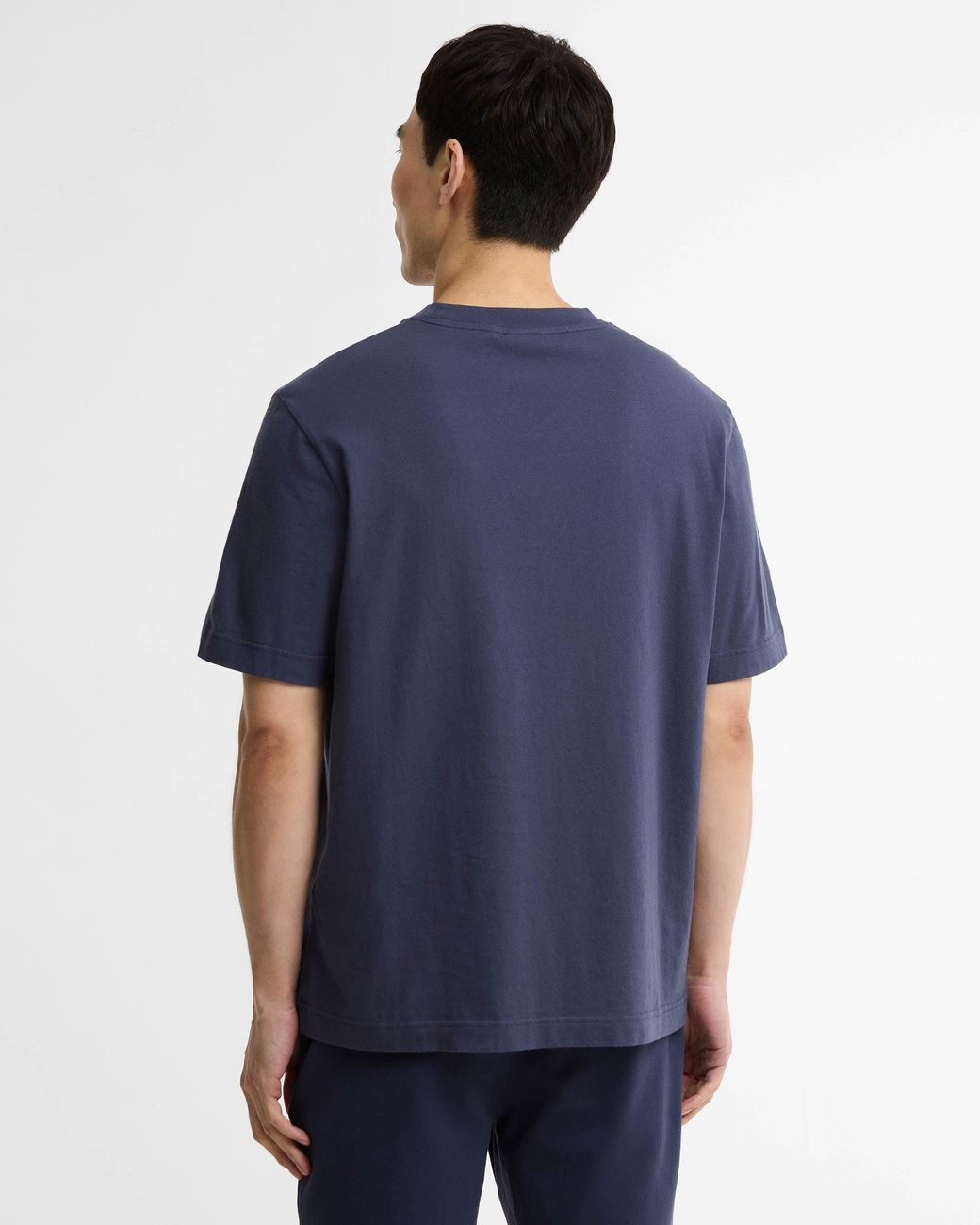 Barbour Blue Hocking Graphic T-Shirt for men
