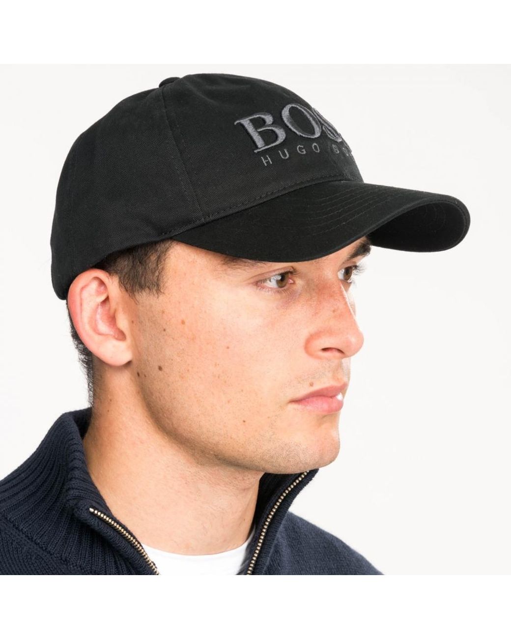 BOSS by HUGO BOSS Fero Cap in Black for 