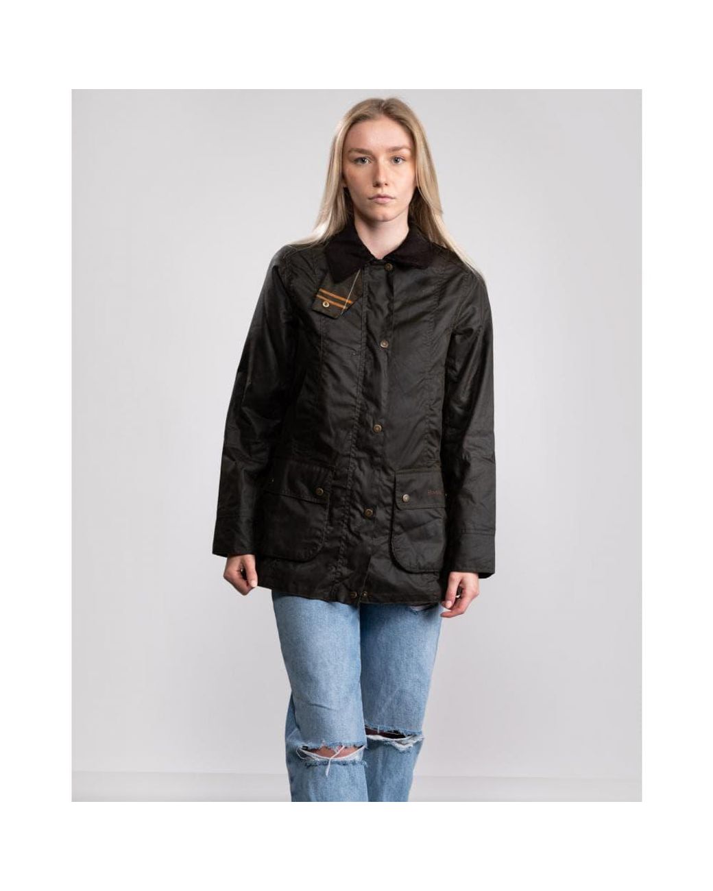 barbour peak wax jacket