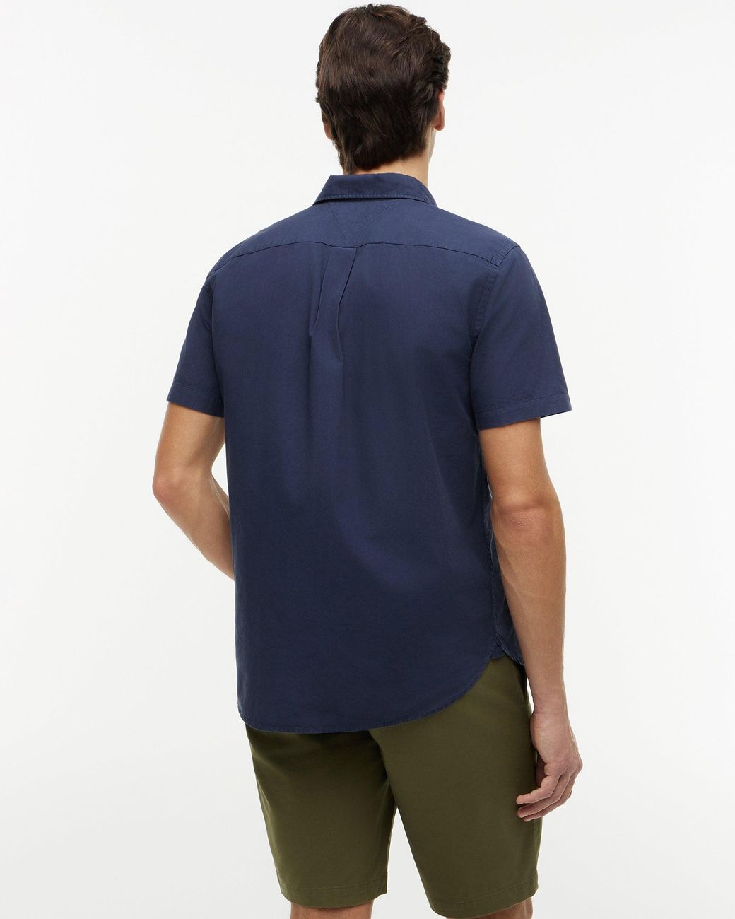 Tommy Hilfiger Blue Gmd Poplin Short Sleeve Shirt for men