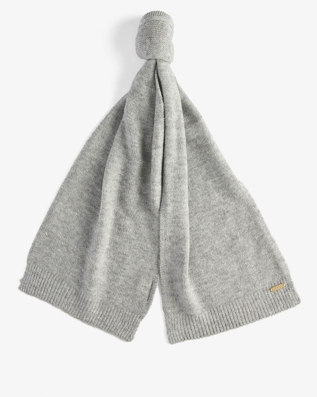 Barbour Gray Sparkle Beanie/Scarf