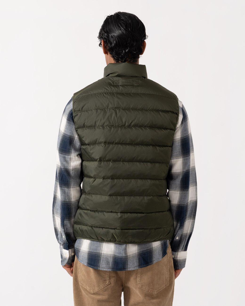 Gant Green Light Down Shield Logo Gilet for men