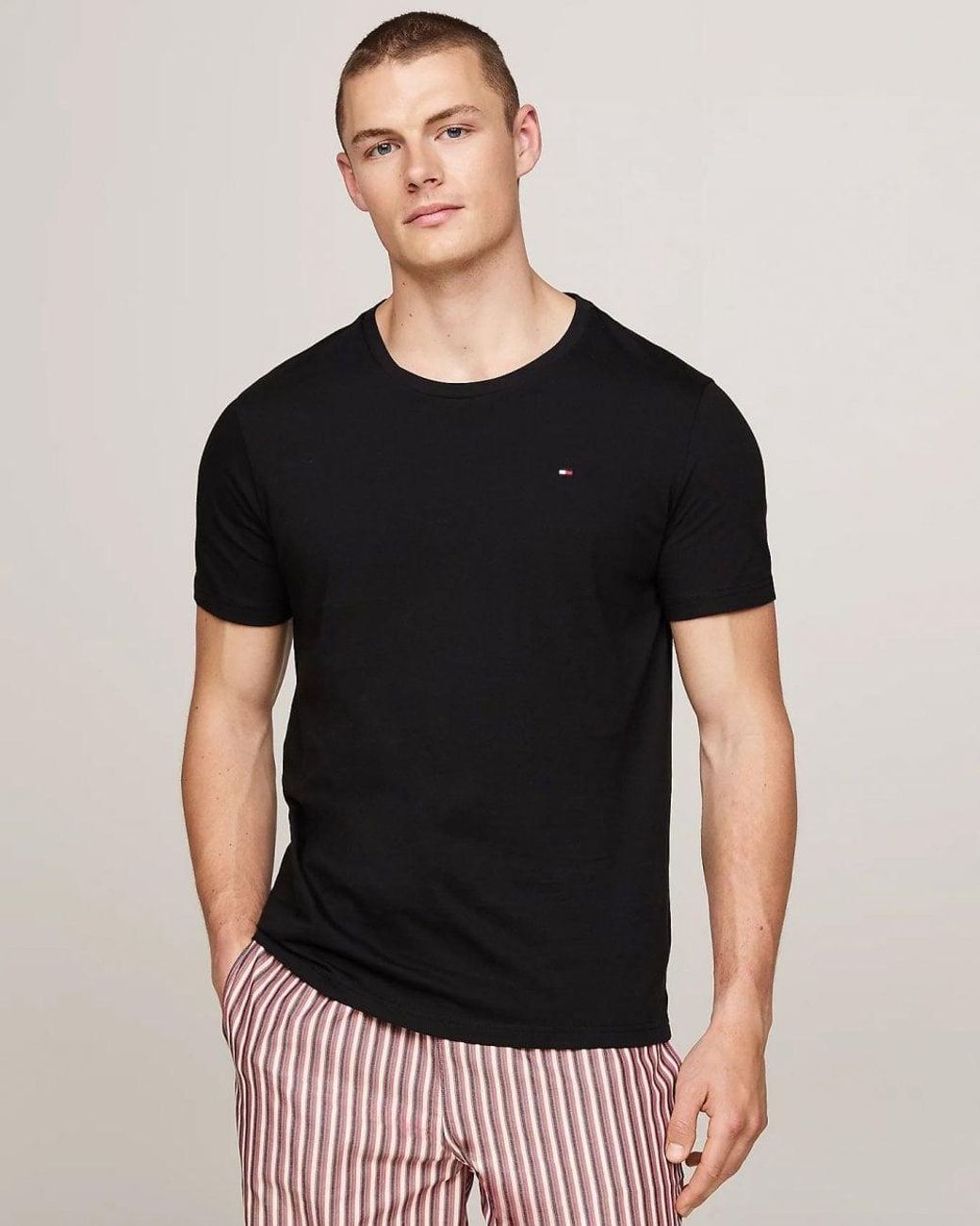 Tommy Hilfiger Black 3 Pack T-Shirts for men