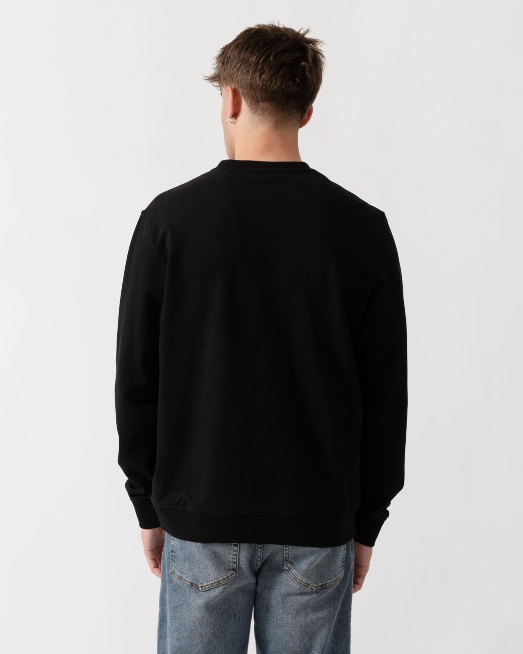 Belstaff Black Logo Sweatshirt for men