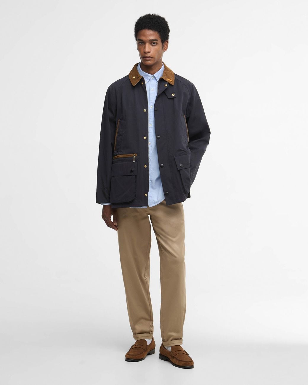 Barbour Blue Icons Bedale Casual Jacket for men