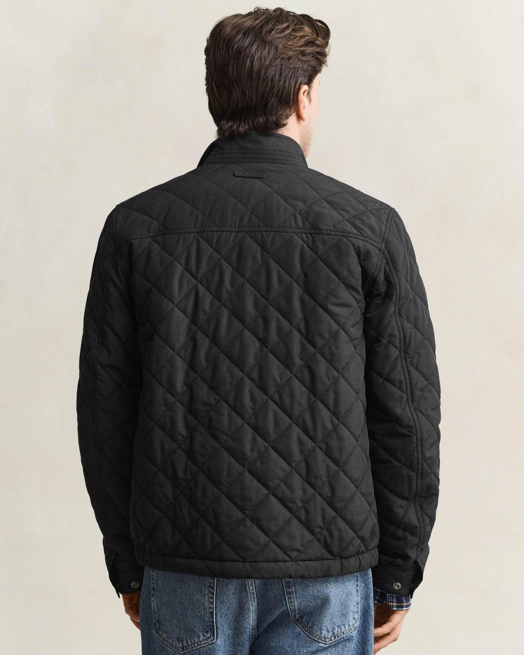 Gant Black Quilted Jacket for men