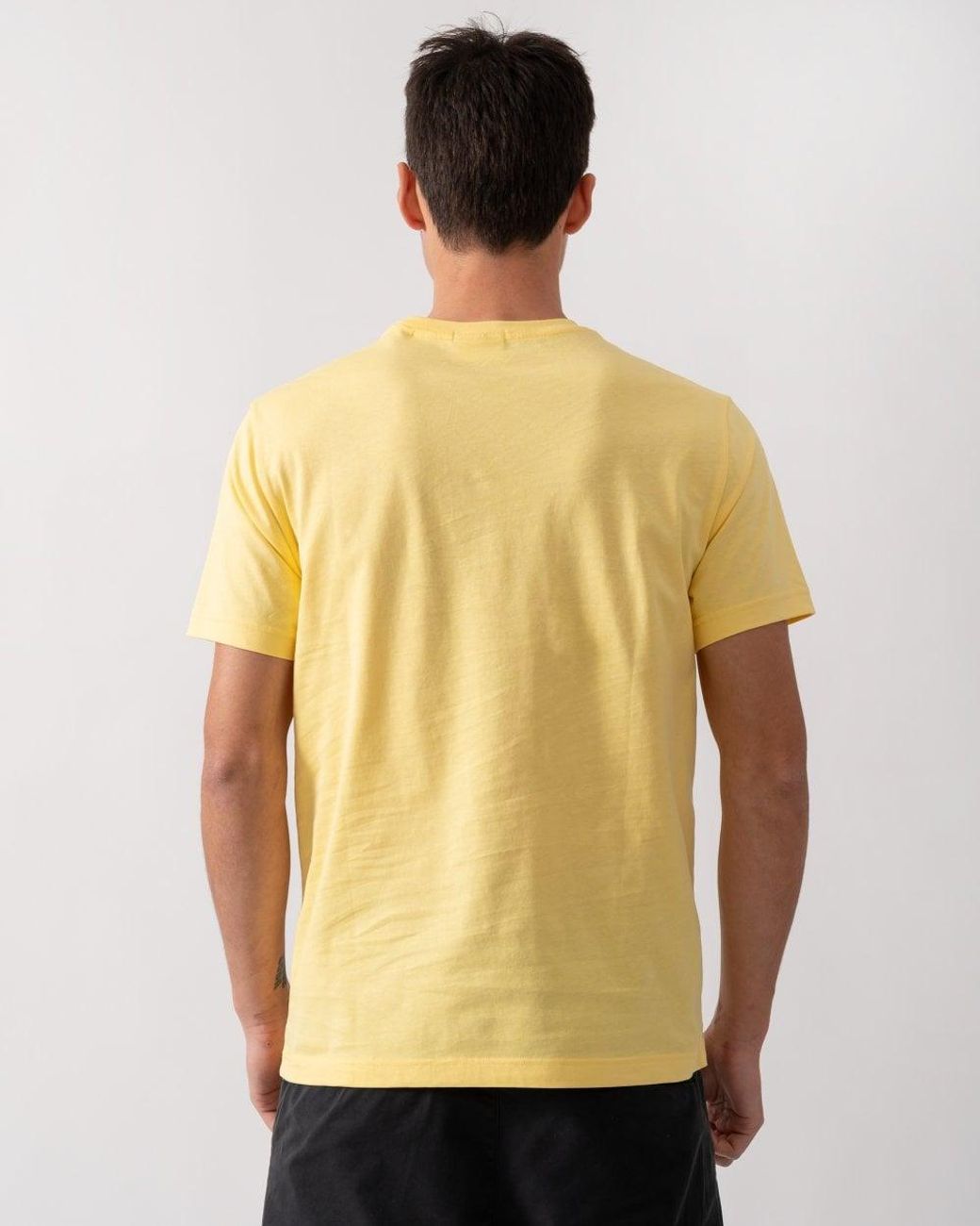 Gant Natural Regular Fit Short Sleeve Shield Logo for men