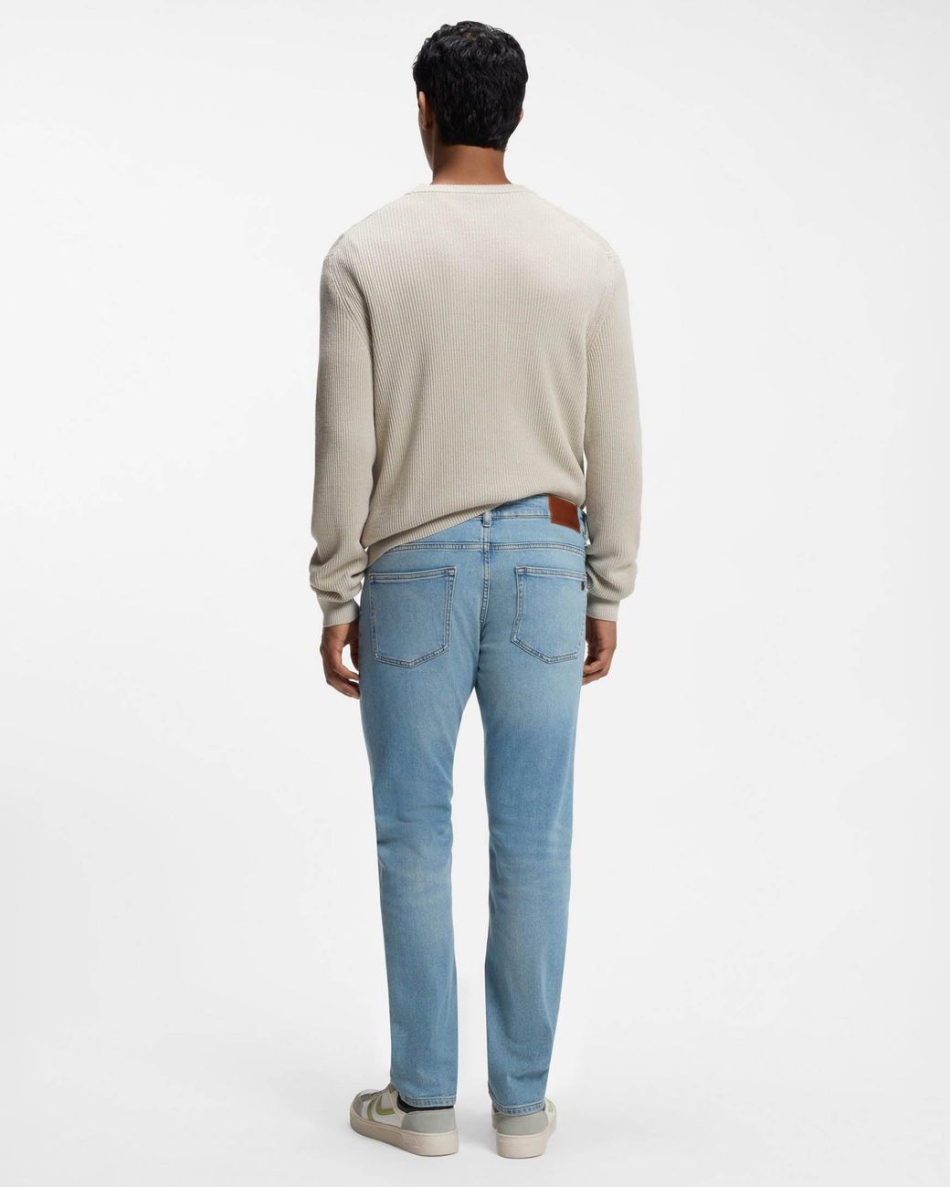 Boss Blue Delaware Slim-Fit Jeans for men