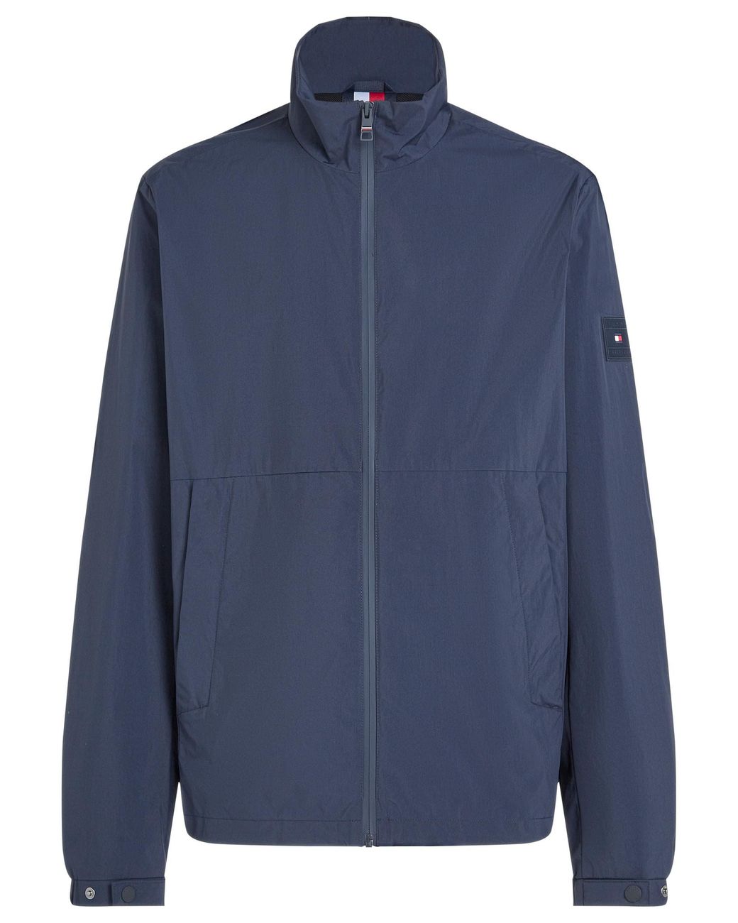 Tommy Hilfiger Blue Branded Blouson Jacket for men