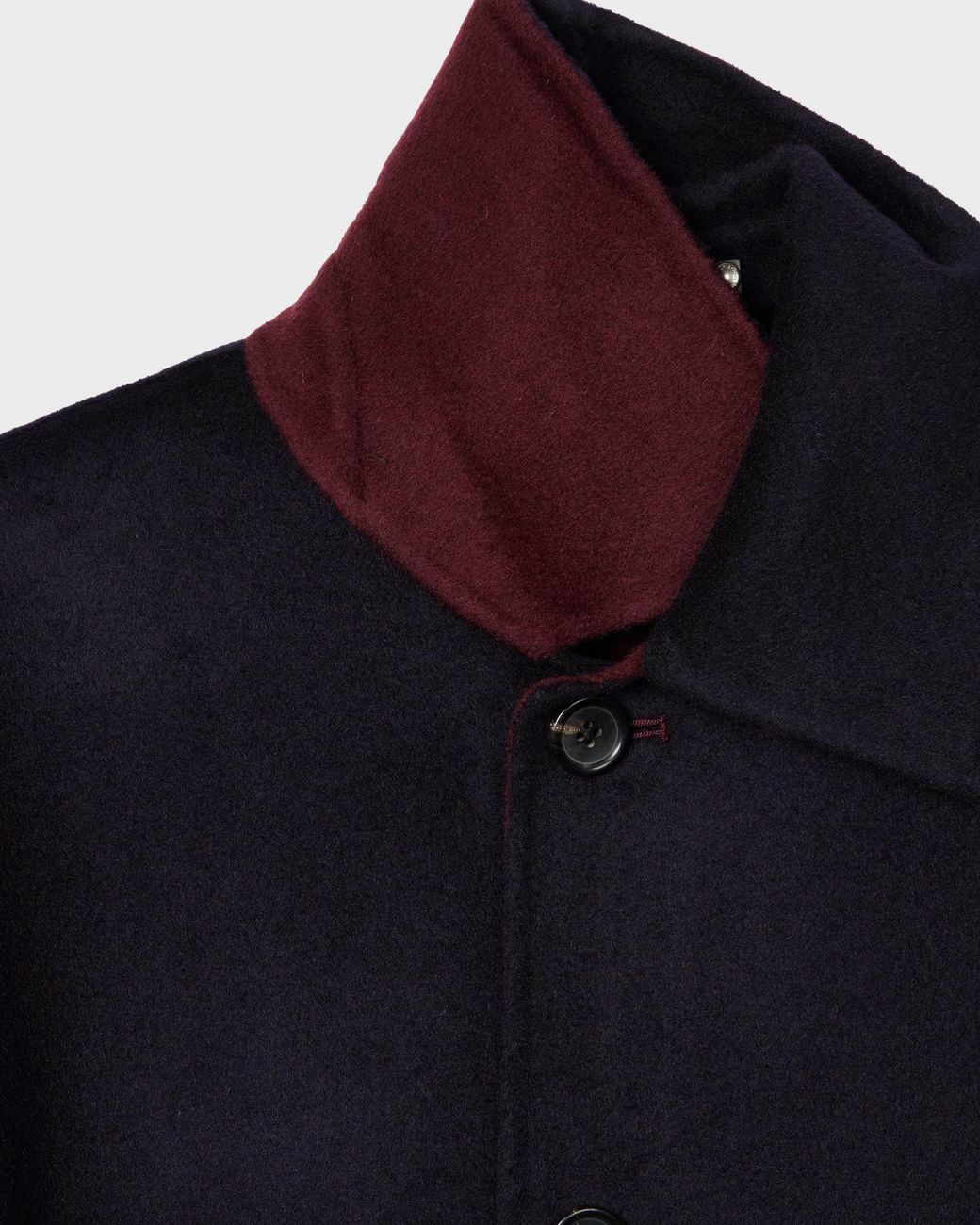 Paul Smith Blue Ps Double-Face Wool-Blend Overcoat for men