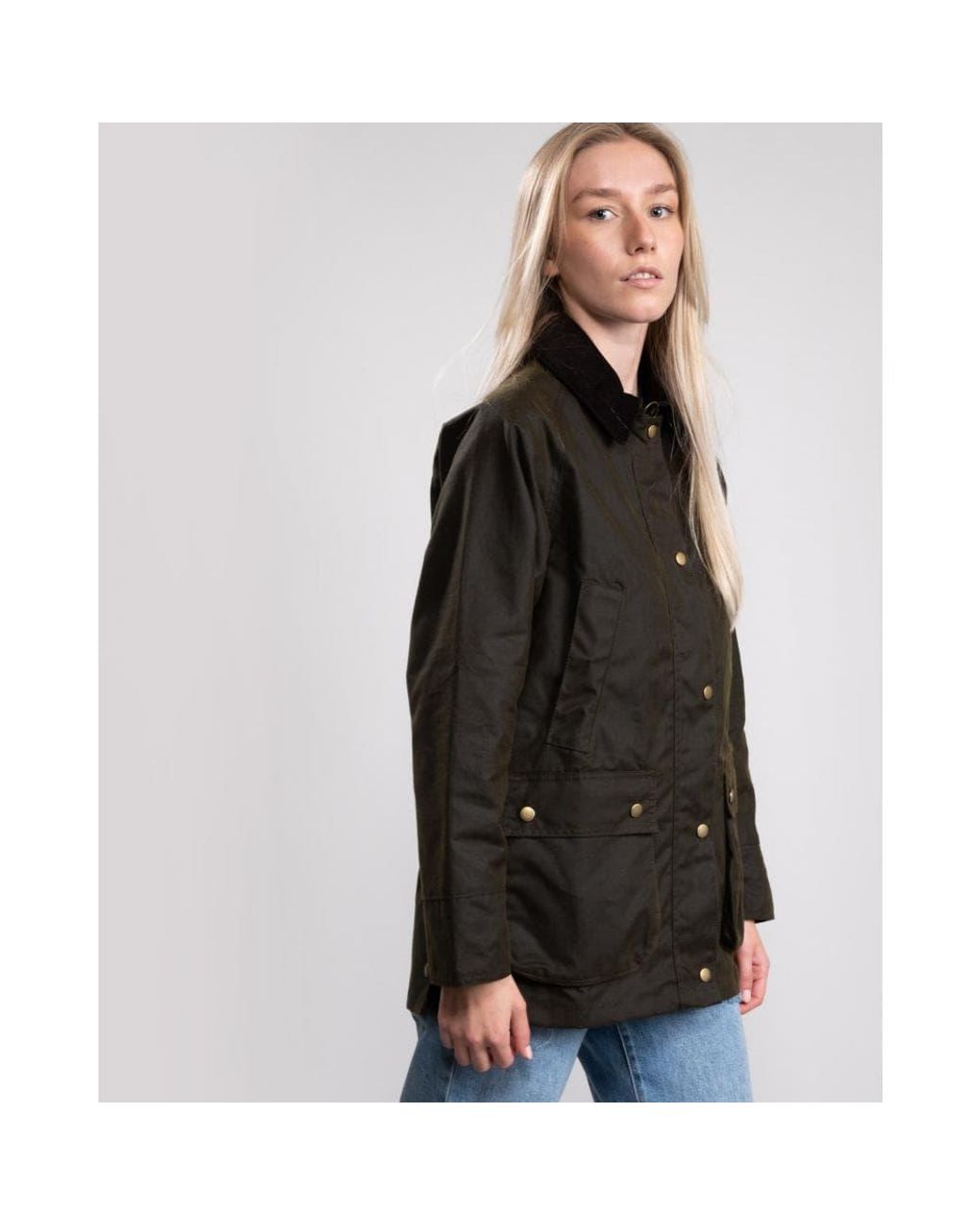 Barbour Cotton Acorn Wax Jacket in Olive (Green) - Save 7% | Lyst