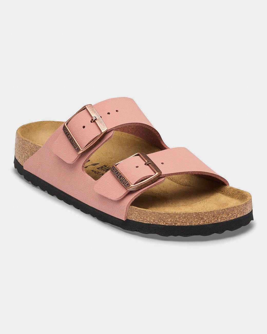Birkenstock Pink Arizona Birkibuc Sandals