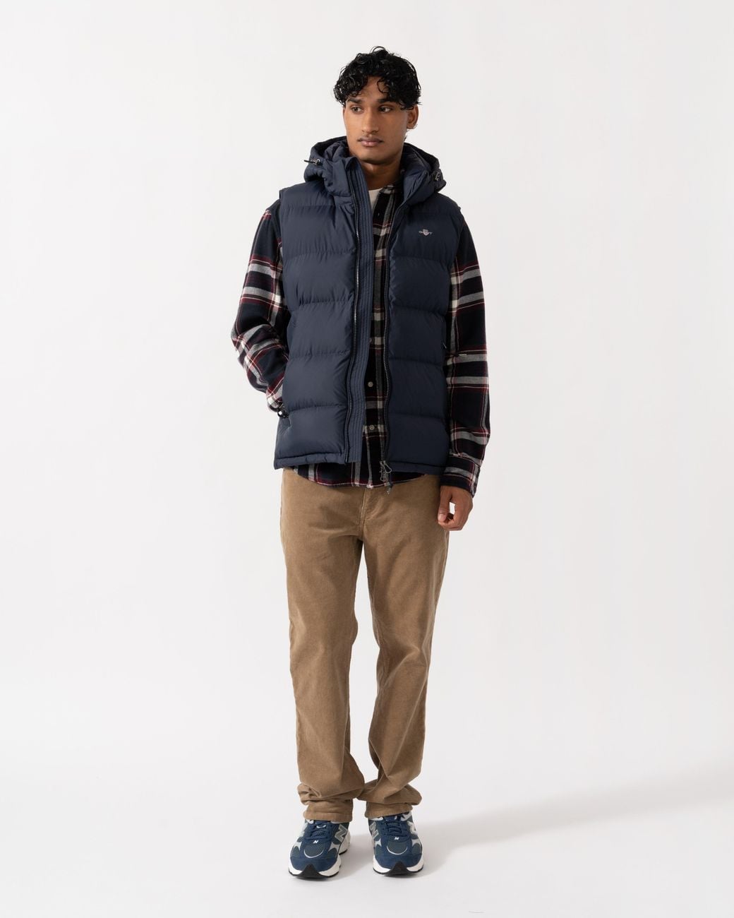 Gant Blue Active Cloud Vest for men