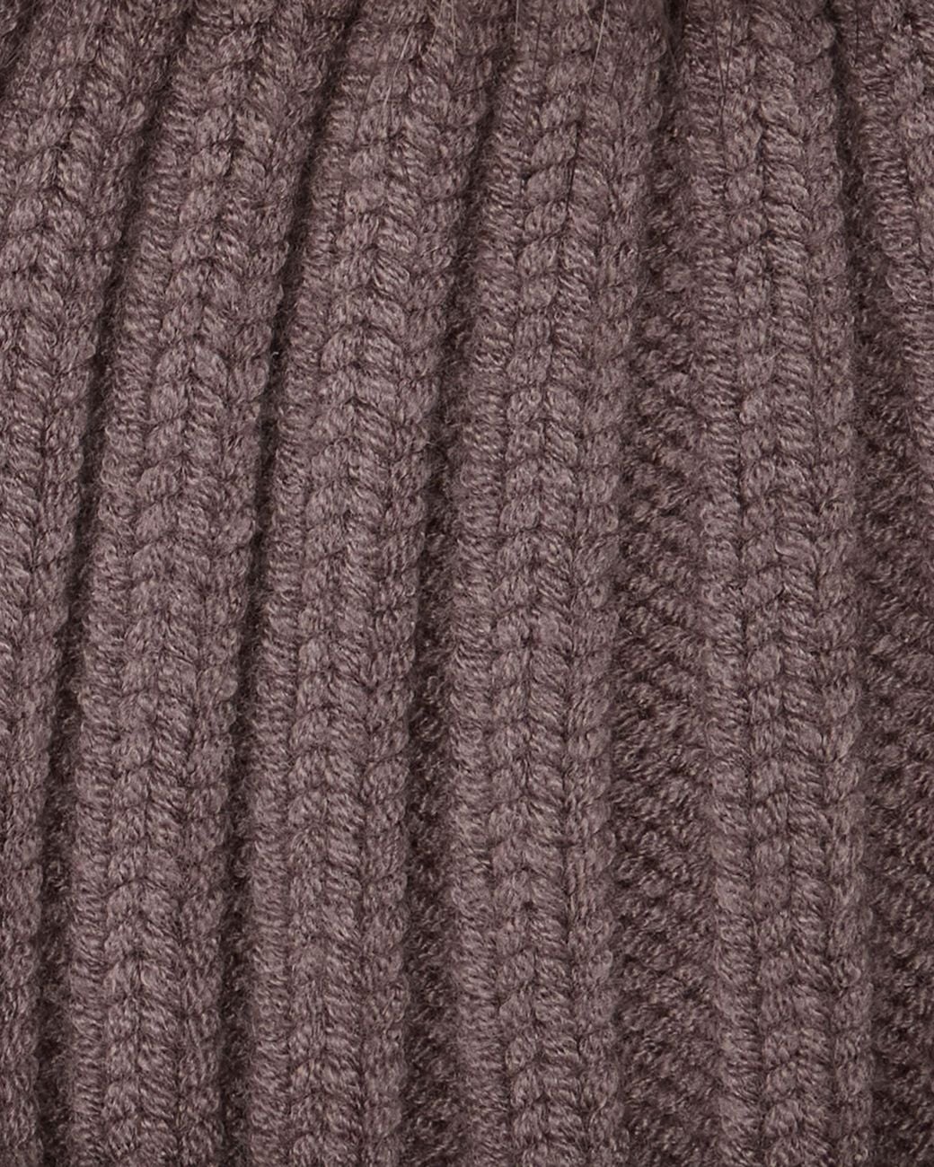 Barbour Brown Conway Knitted Beanie Hat
