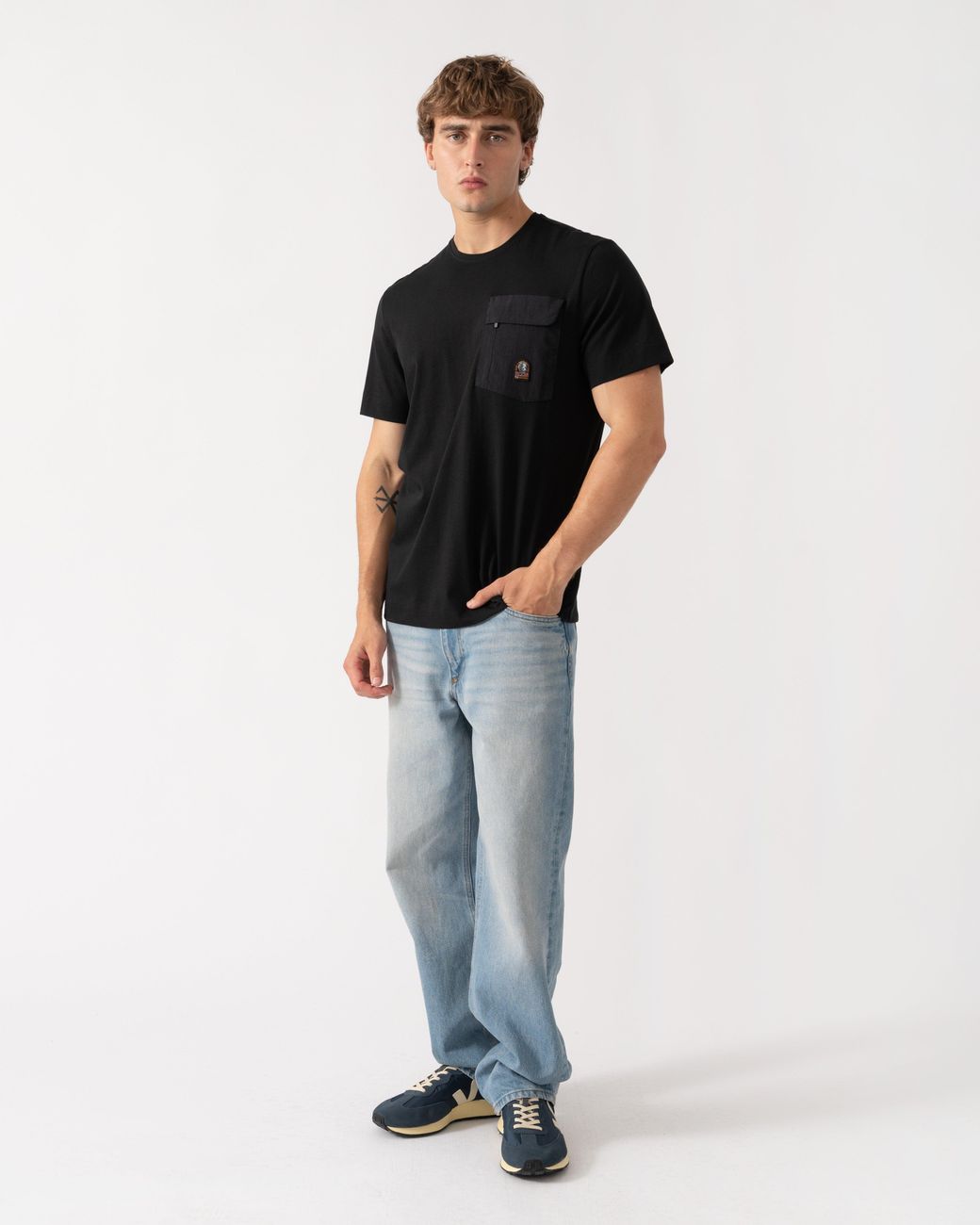 Parajumpers Black Mojave 2.0 T-Shirt for men