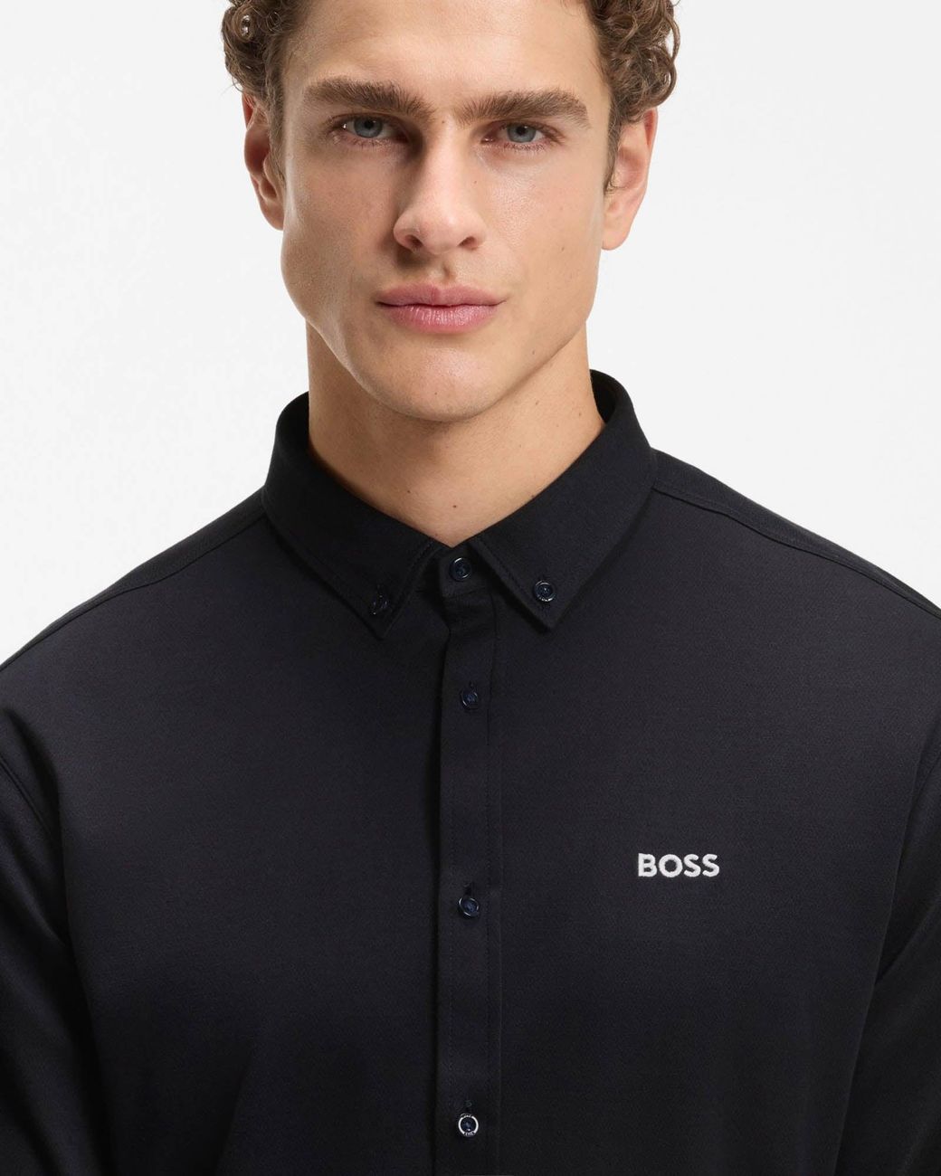 Boss Blue St Motion Long Sleeve Shirt for men