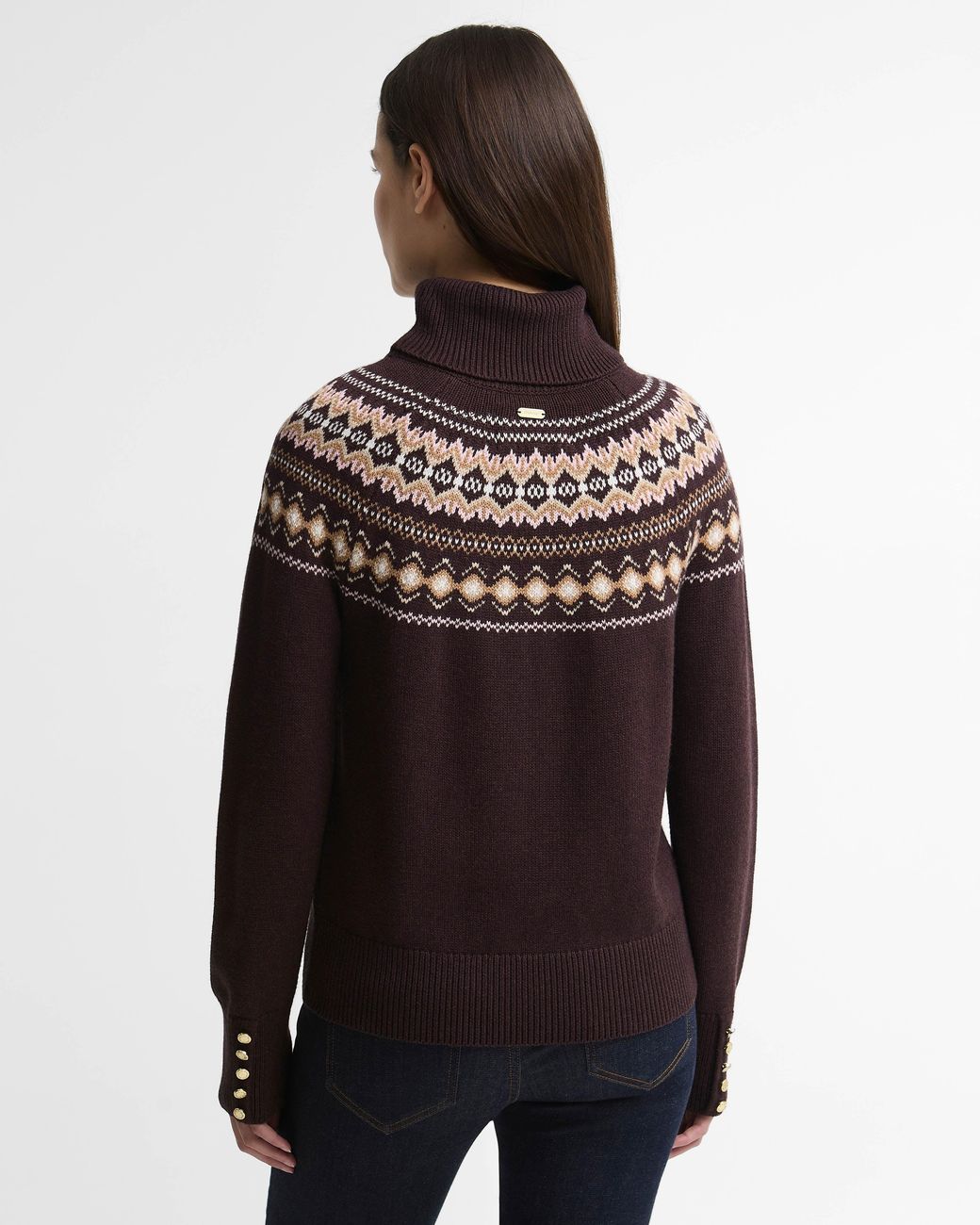 Barbour Multicolor Darwen Turtle Neck Jumper