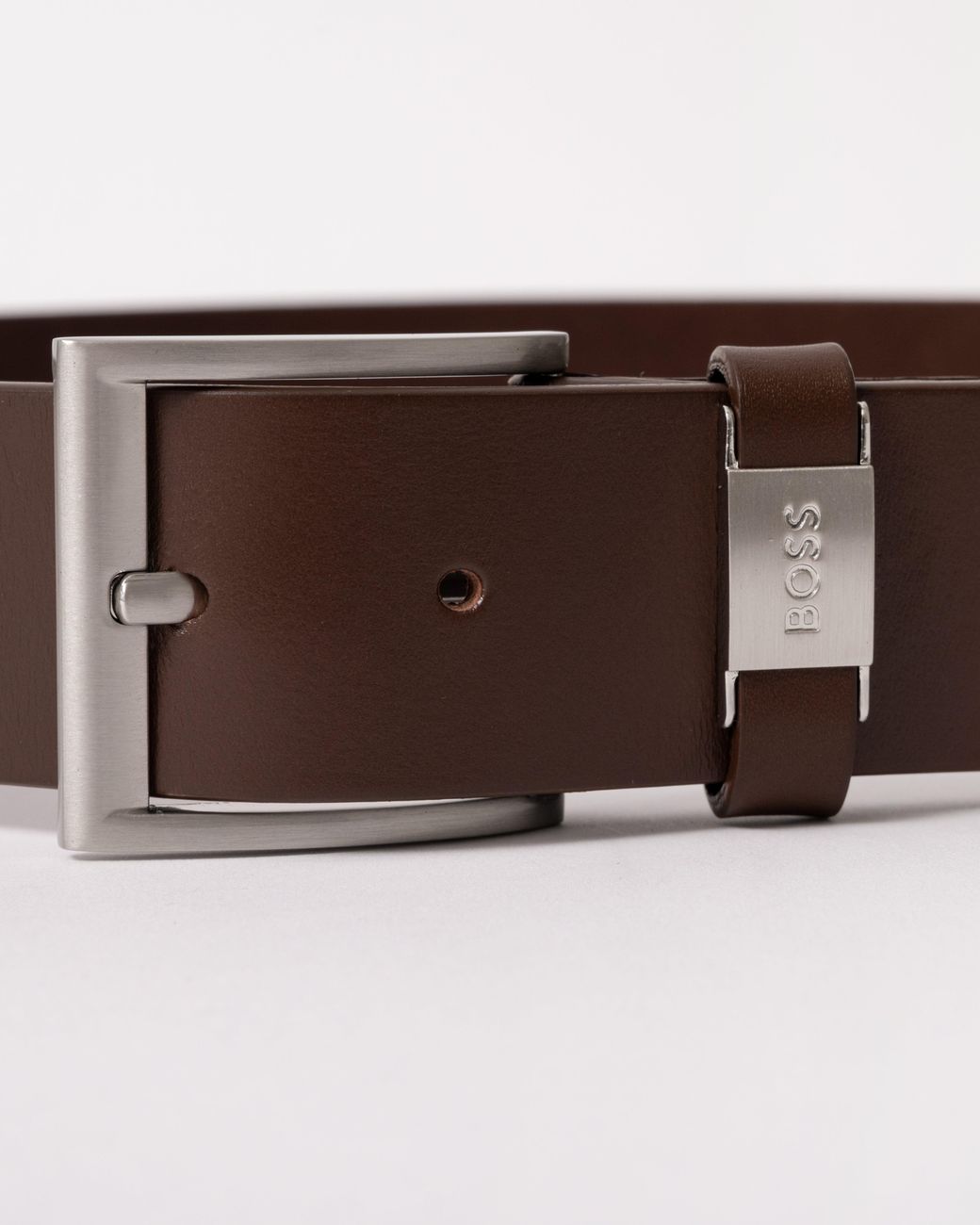 Boss Brown Connio Leather Belt Nos for men