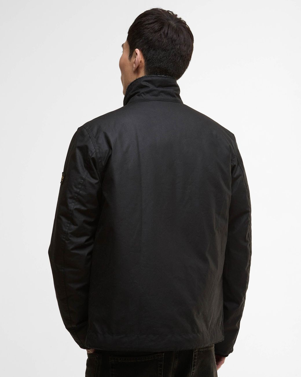 Barbour Black Mayburn Wax Jacket for men