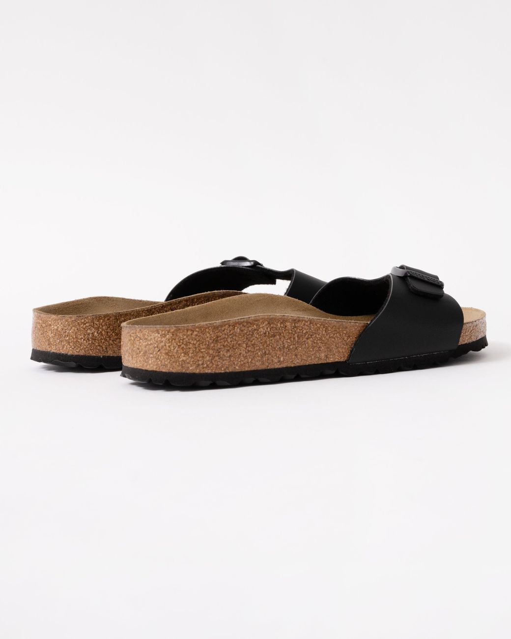 Birkenstock Black Madrid Birko-Flor Sandals