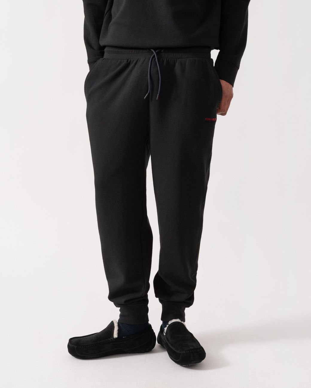 HUGO Black Atlas Loungewear Pants for men