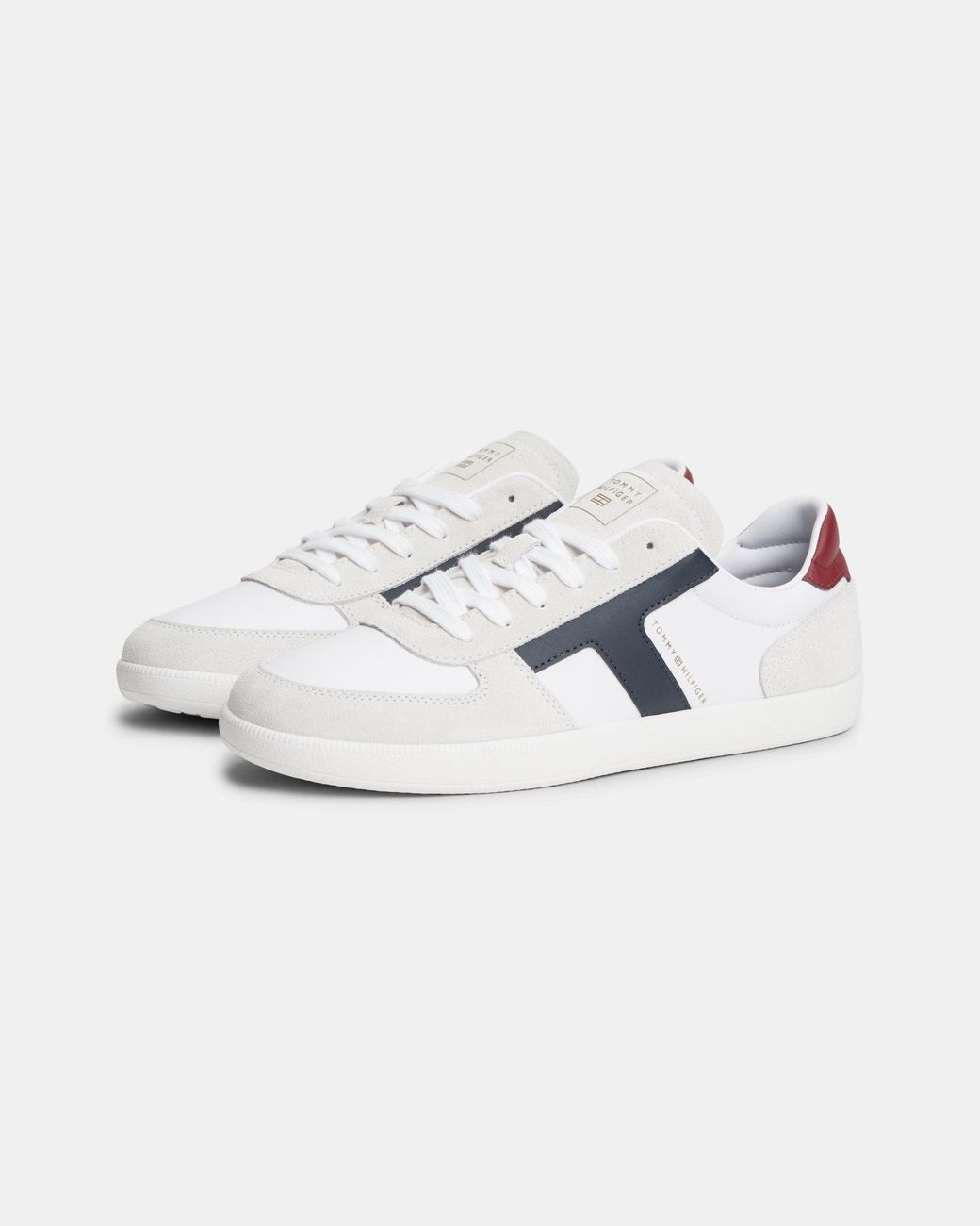 Tommy Hilfiger White Th Tribeca Mix Trainers for men