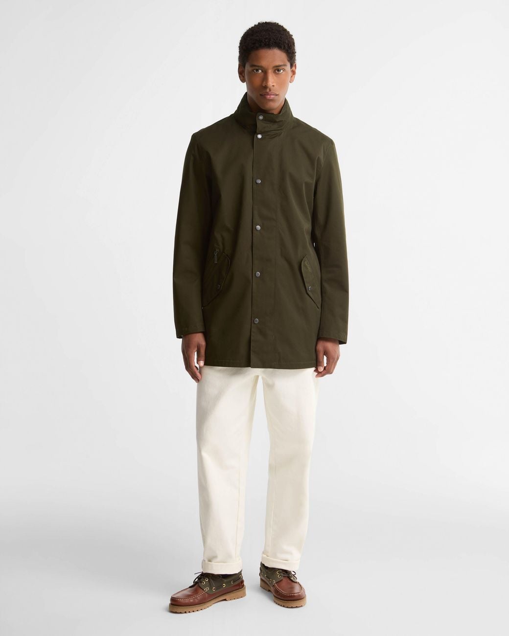Barbour Green Chelsea Waterproof Jacket for men