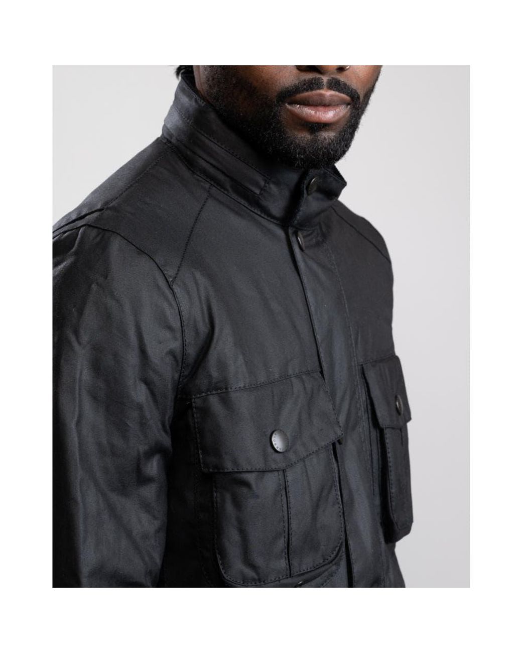 Barbour Corbridge Jacket in Black for Men | Lyst