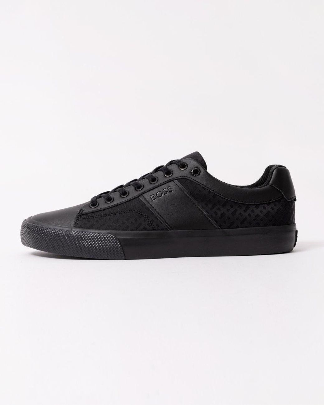 【お1人様1点限り】 BOSS Aiden Tenn Trainers 50536508 in Black for Men | Lyst その他