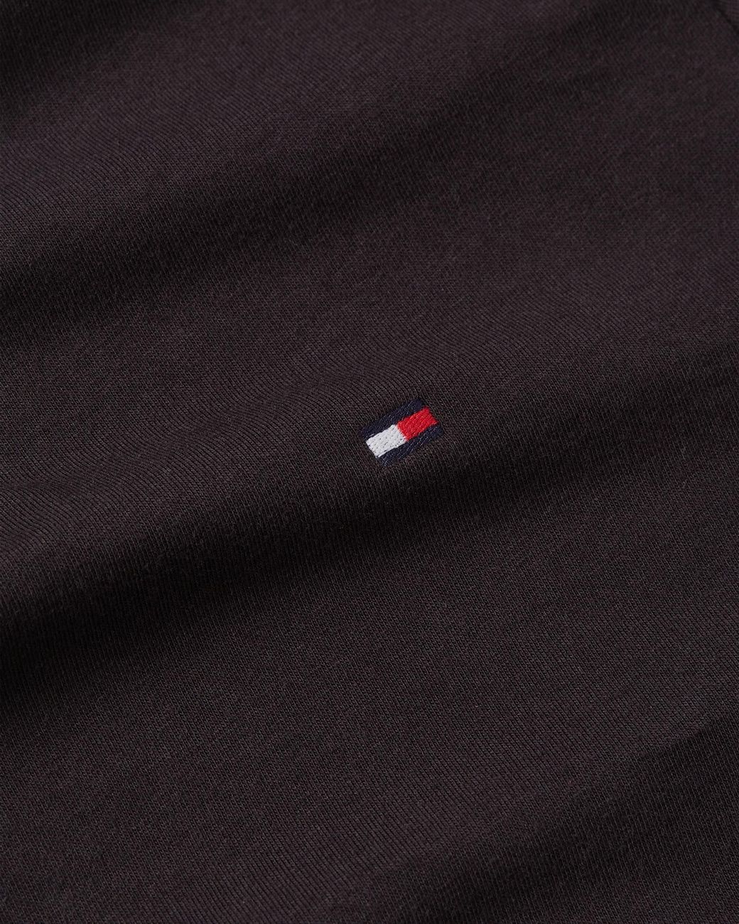Tommy Hilfiger Black Essential Solid T-Shirt for men