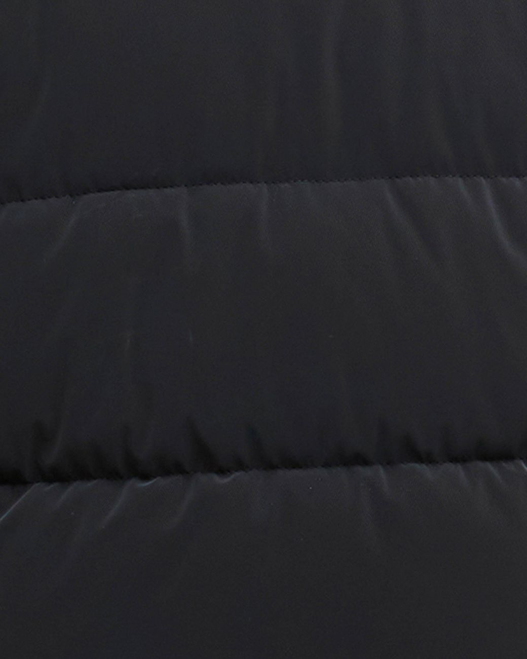 Barbour Black Hudson Faux Velvet Puffer Jacket