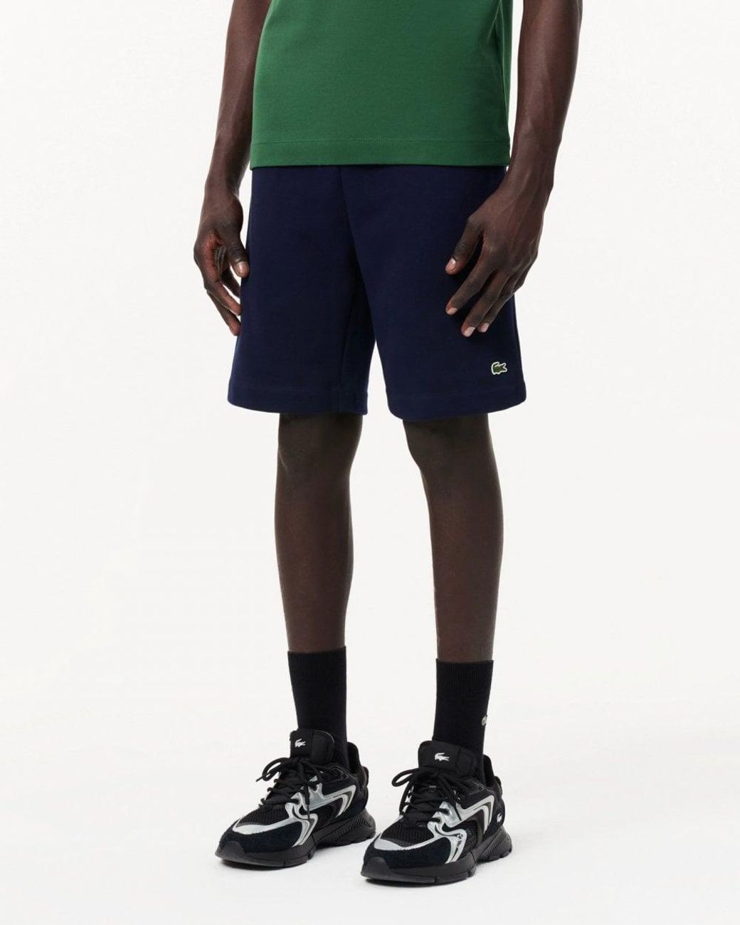 Lacoste Black Fleece Shorts for men