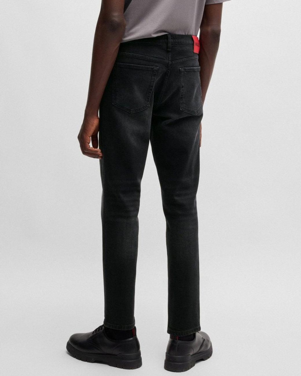 HUGO Black 634 Tapered-Fit Jeans for men