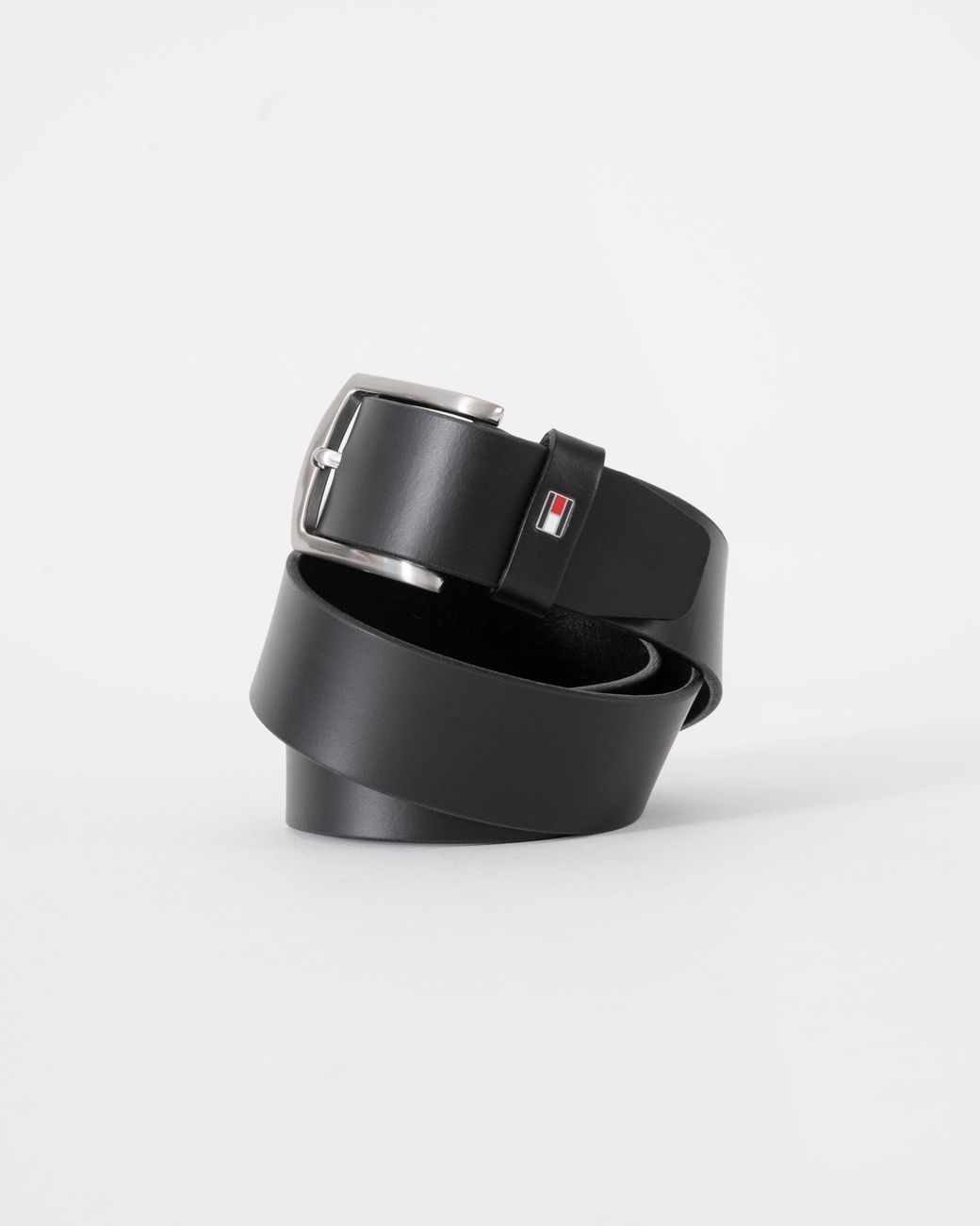 Tommy Hilfiger Black Denton Belt 3.5Cm for men