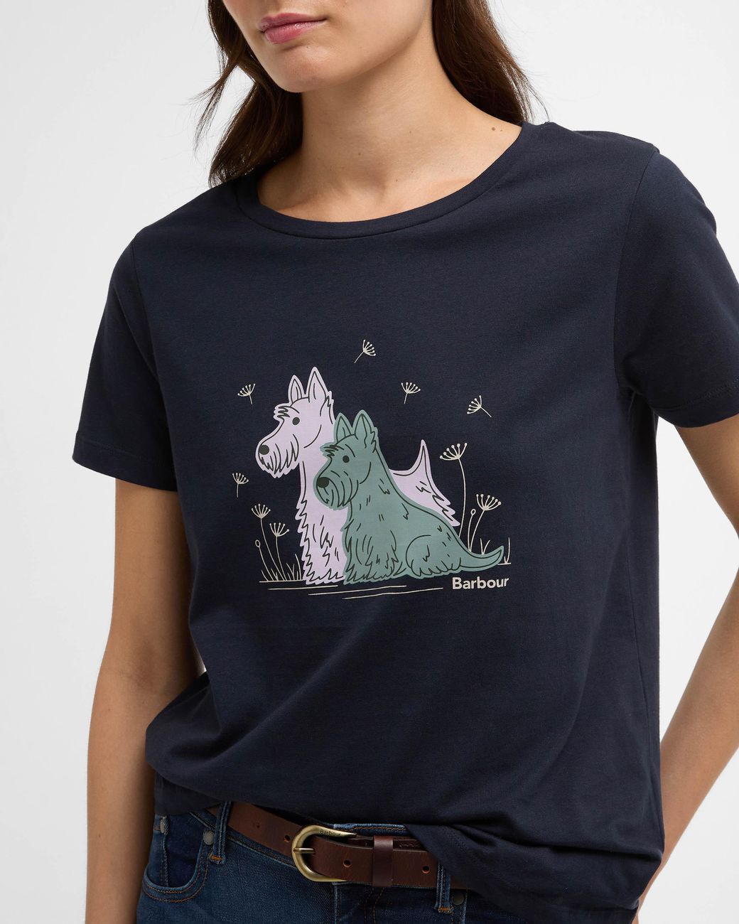 Barbour Blue Clover T-Shirt