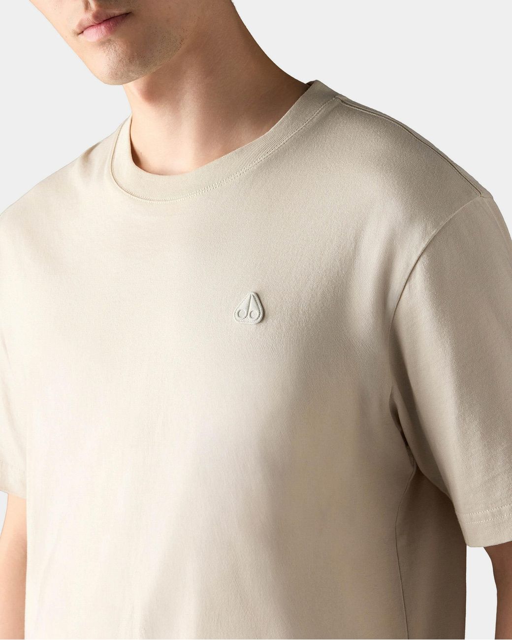 Moose Knuckles Natural Yul Classic T-Shirt for men