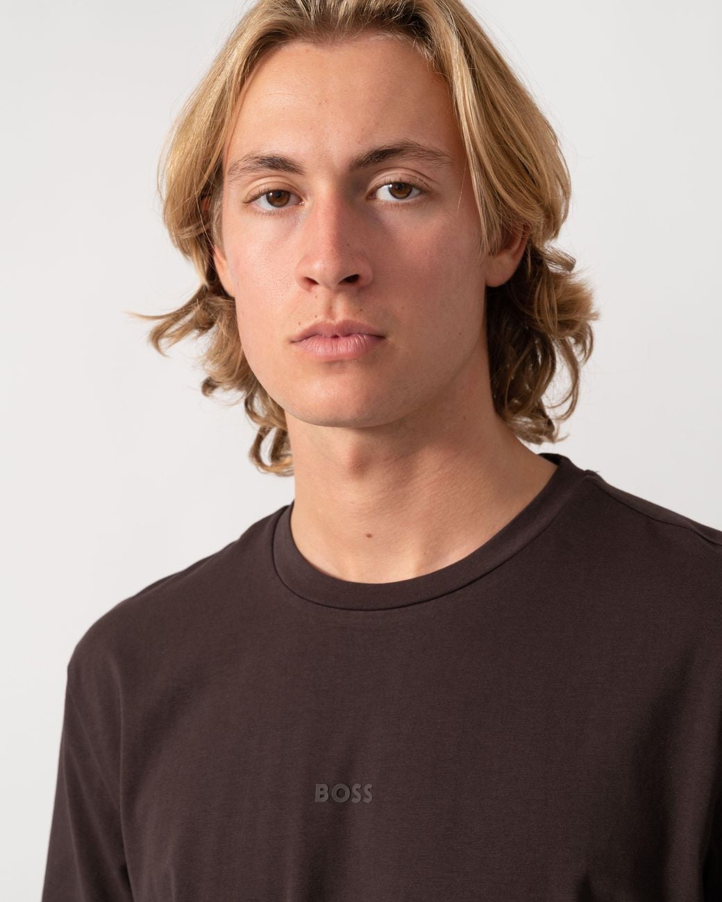 Boss Black Tchup Crew Neck Small Logo T-Shirt for men