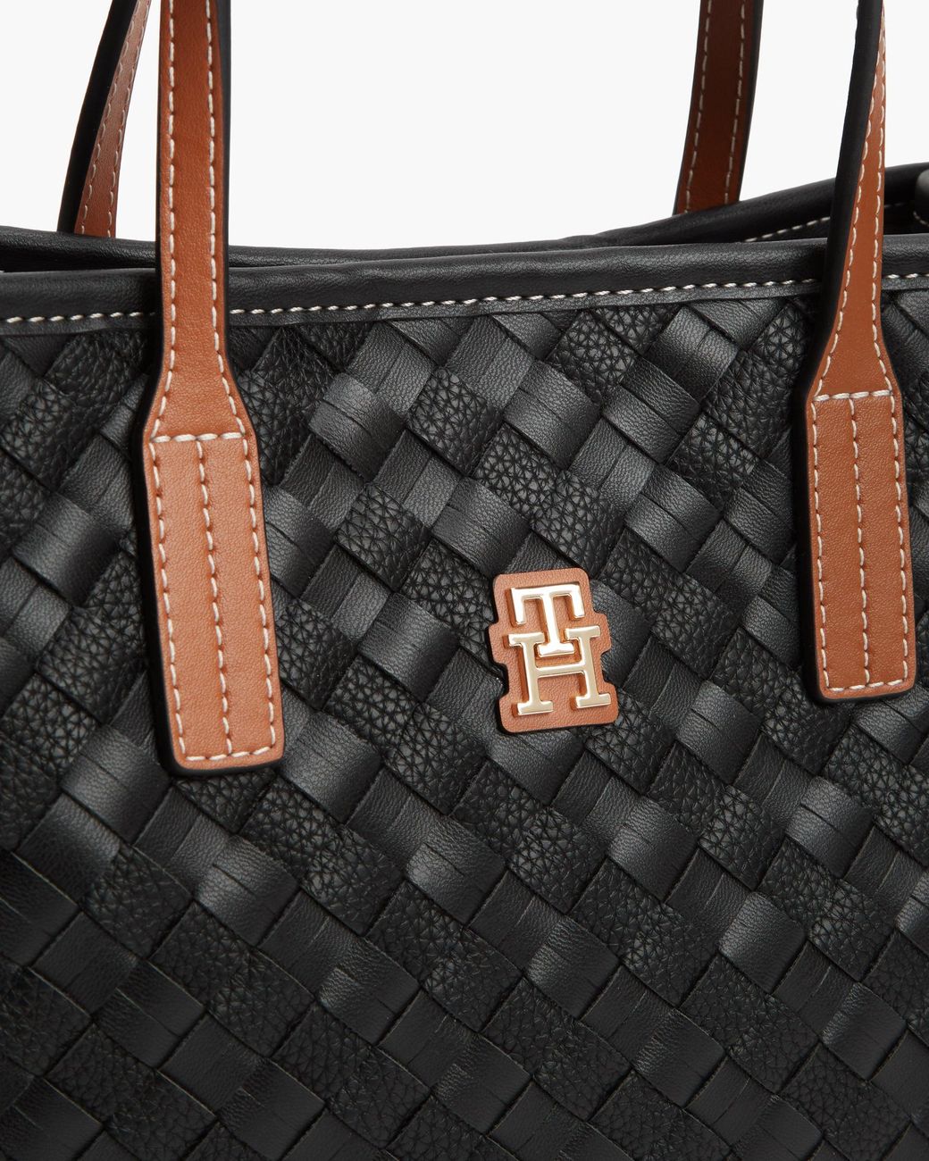 Tommy Hilfiger Black Th City Mini Tote Bag