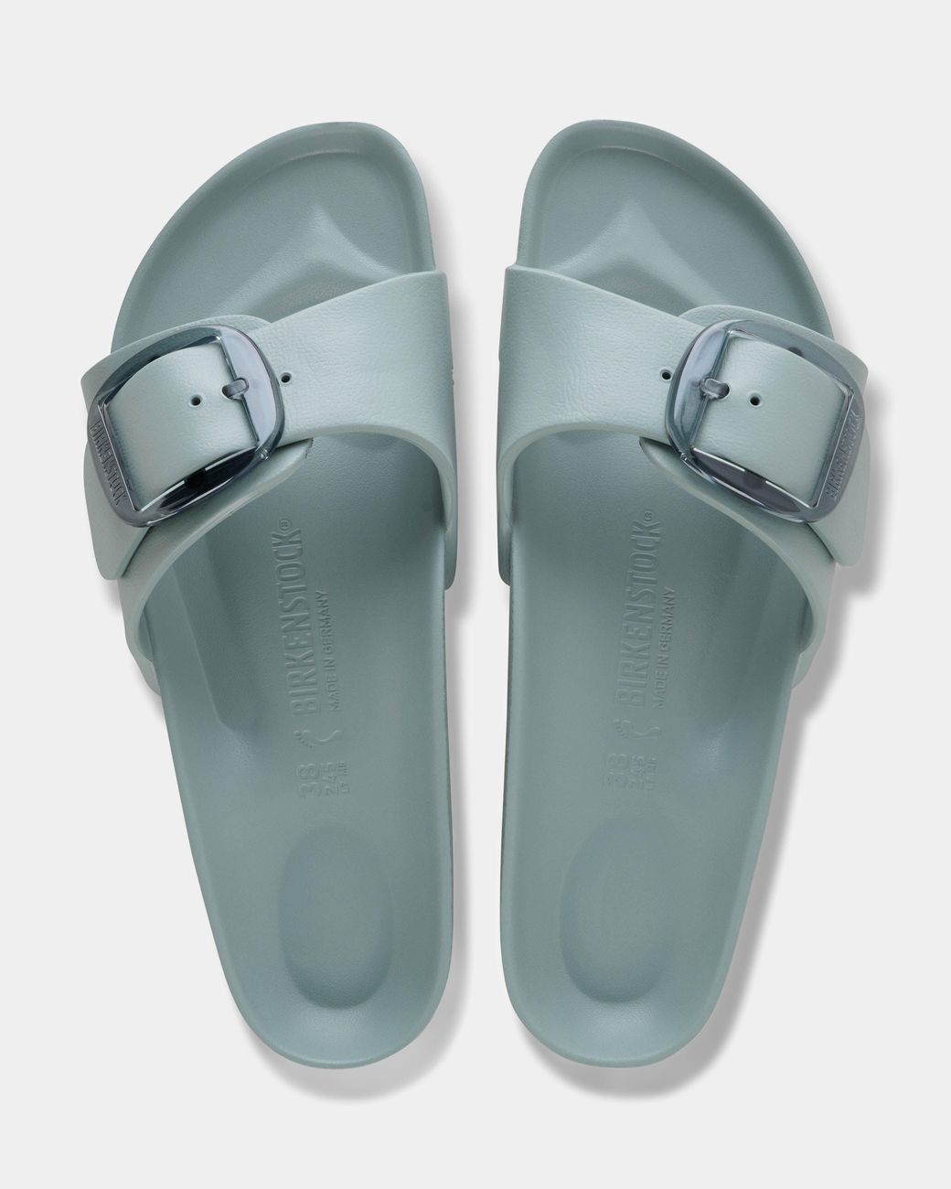 Birkenstock Green Madrid Big Buckle Eva Sandals