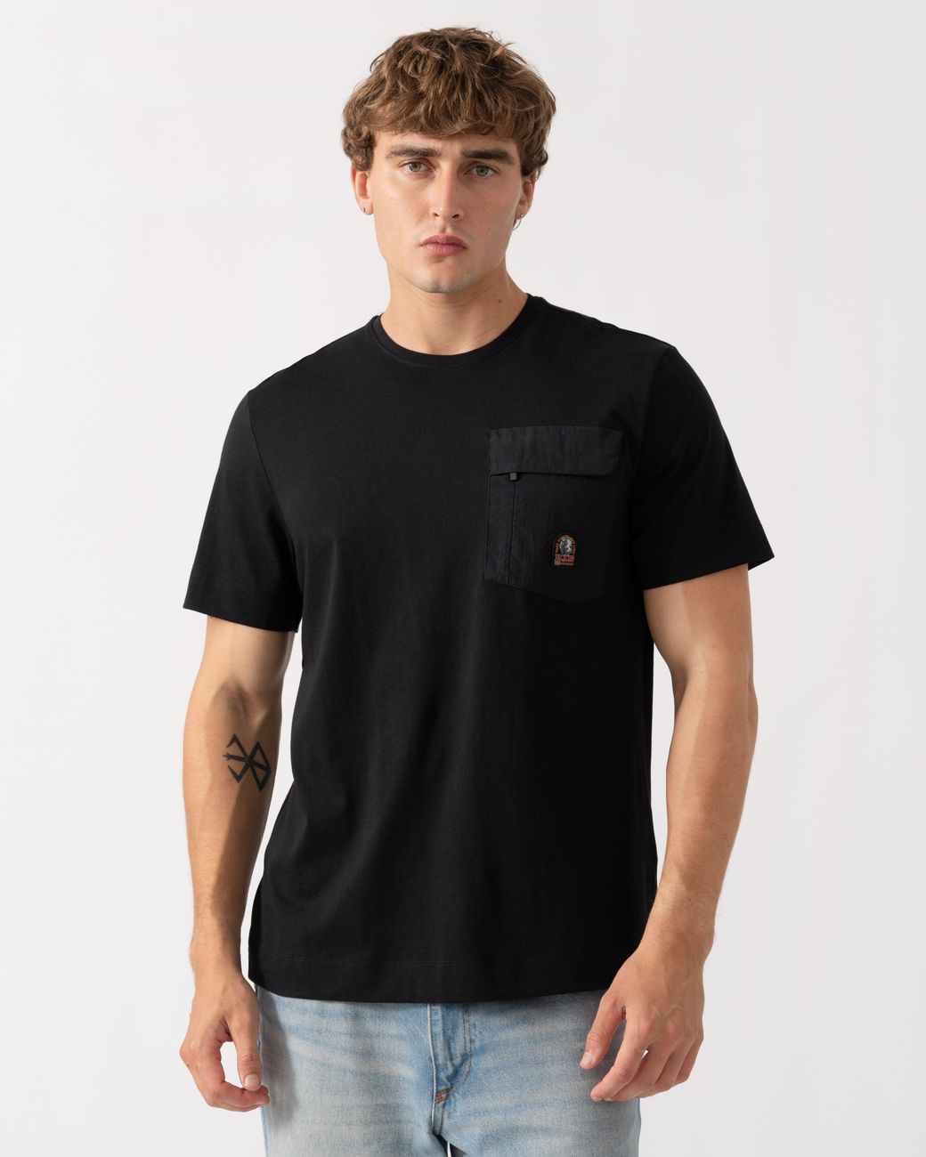 Parajumpers Black Mojave 2.0 T-Shirt for men