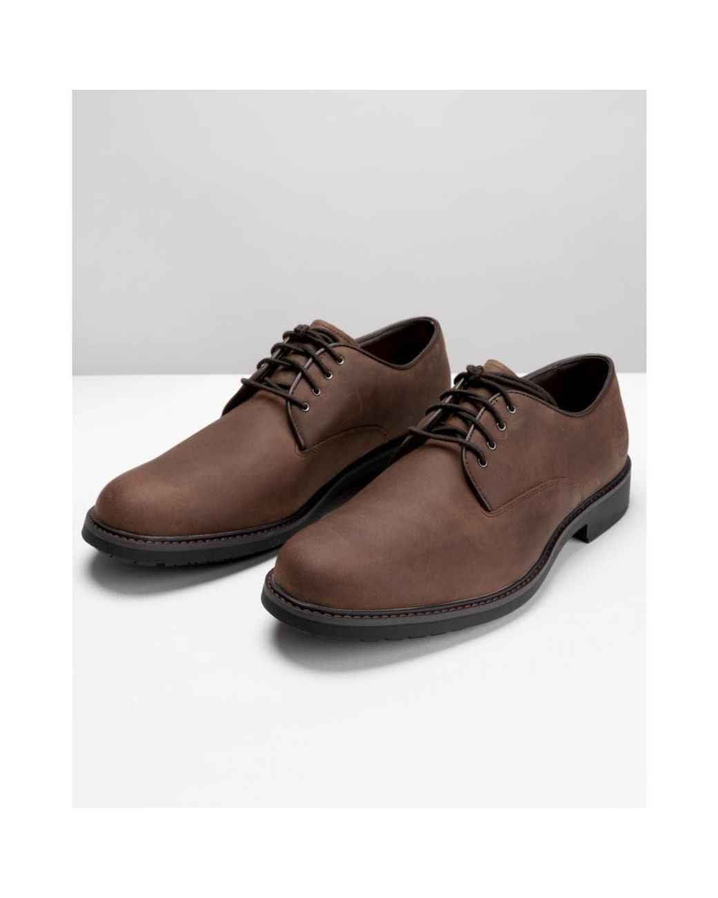 Timberland Cotton Earthkeepers Stormbuck Plain Toe Oxford in Dark Brown  (Brown) for Men | Lyst