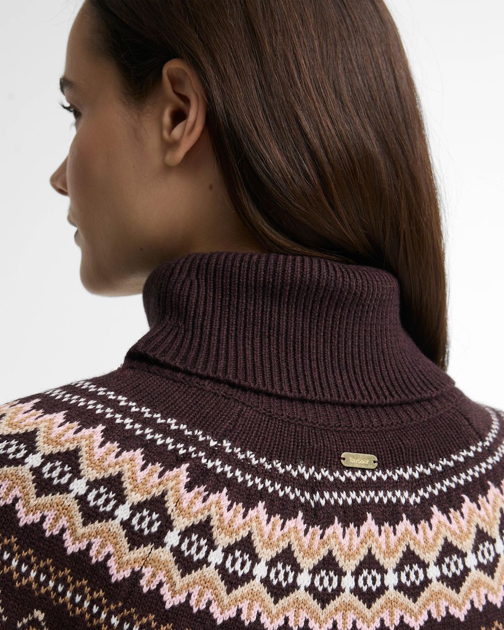 Barbour Multicolor Darwen Turtle Neck Jumper