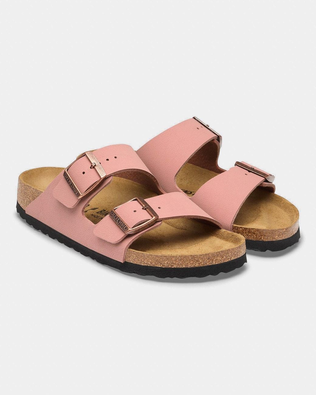 Birkenstock Pink Arizona Birkibuc Sandals