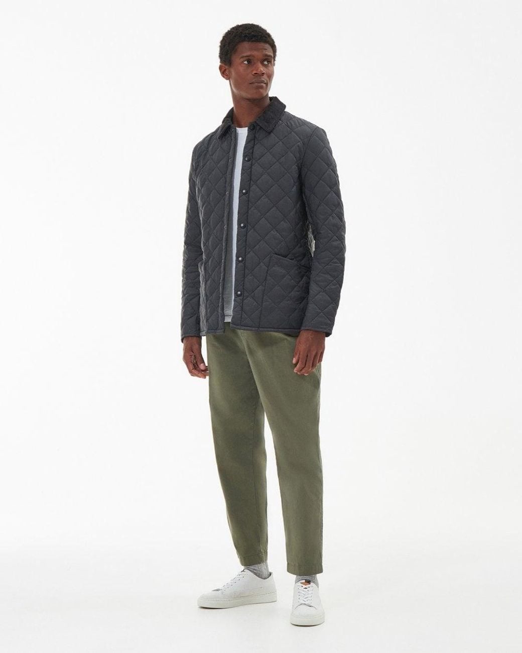 Barbour Blue Heritage Liddesdale Quilted Jacket for men