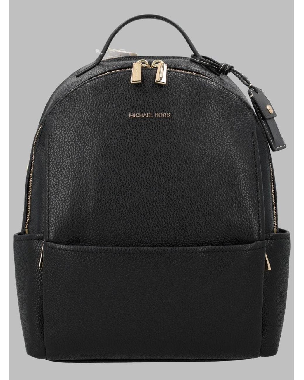 MICHAEL Michael Kors Black Leather Backpack