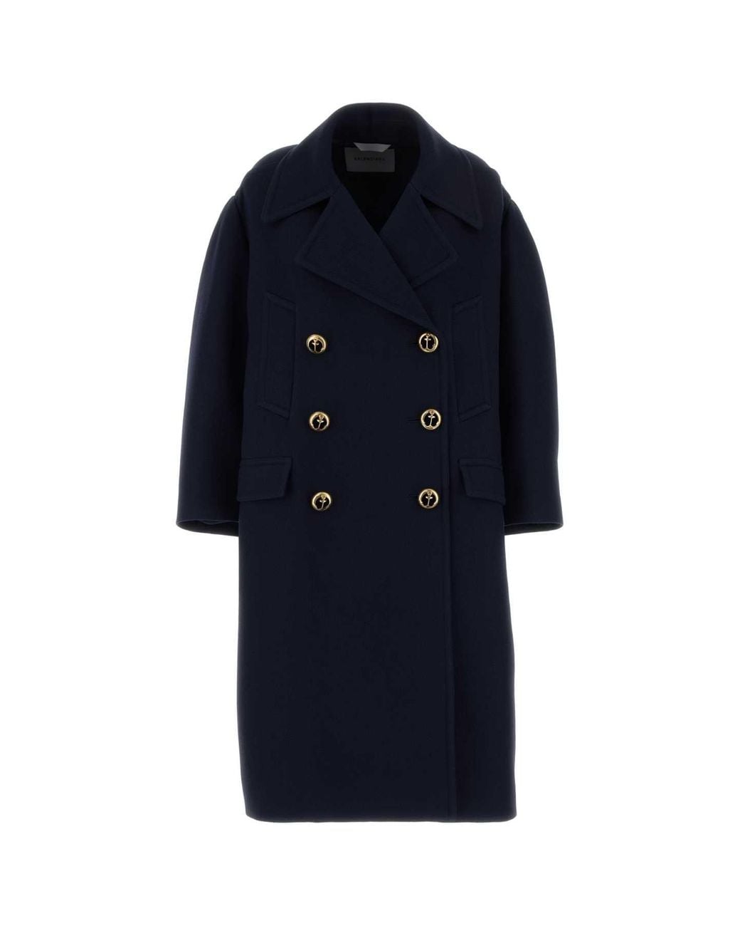 Balenciaga Blue Wool Jacket