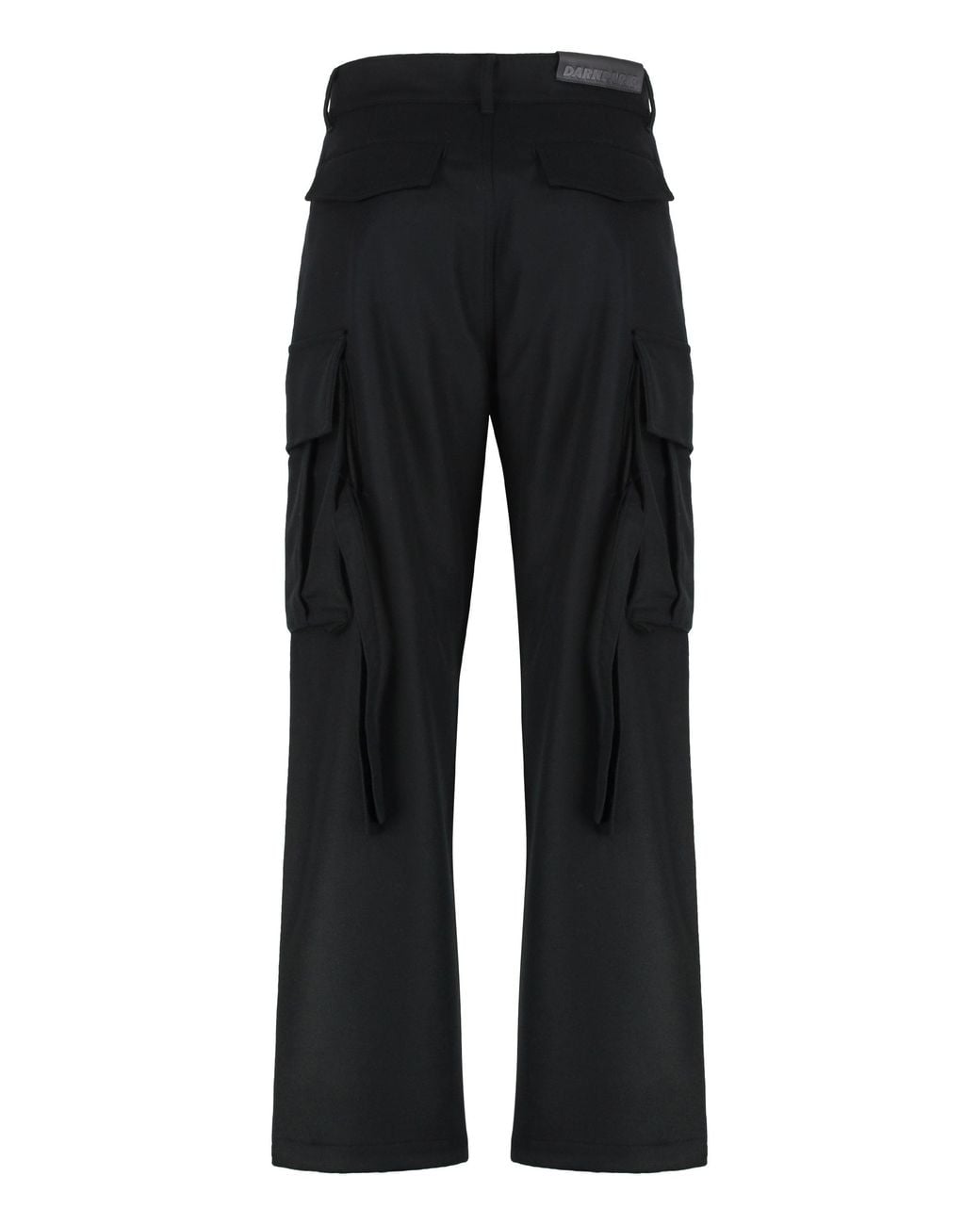 DARKPARK Black Cargo Pants Saint for men