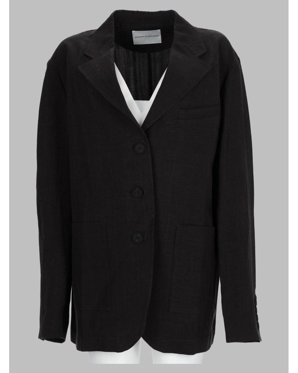 Studio Nicholson Black Short Utility Jacket